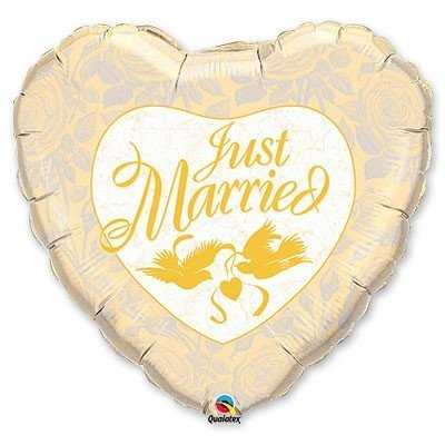 Шарик 18" Just Married Ivori Шарик 18" Just Married Ivori