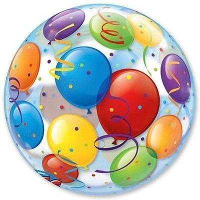 Шарик BUBBLE 22" Шары