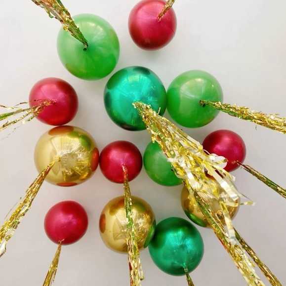Шарики под потолок Jingle Bells 25 шт Шарики под потолок Jingle Bells 25 шт