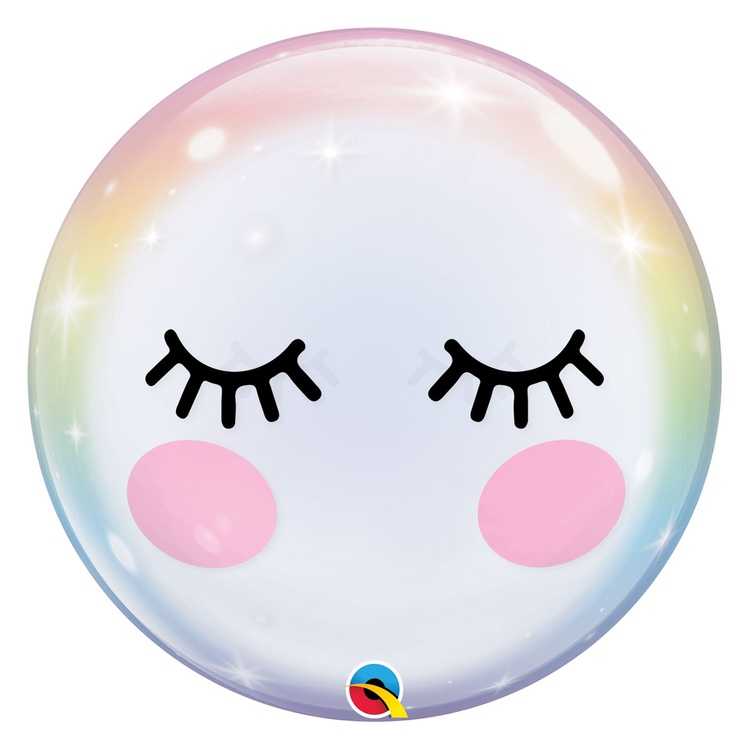 Шар BUBBLE 22 Ресницы Шар BUBBLE 22 Ресницы