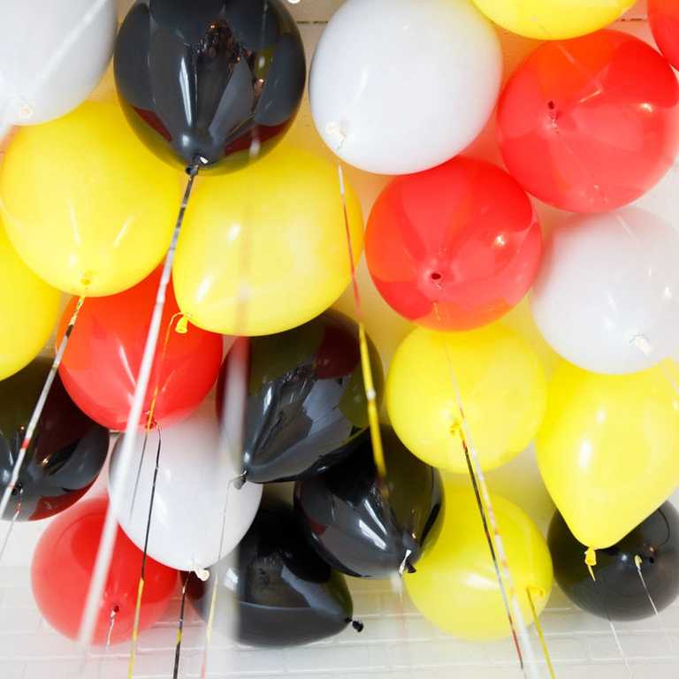 Шарики под потолок Пикачу 100 шт Шарики под потолок Пикачу 100 шт