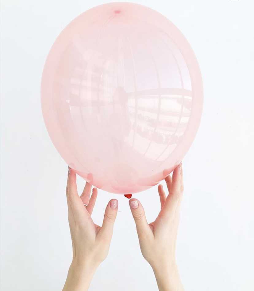 Шар Bubble красный