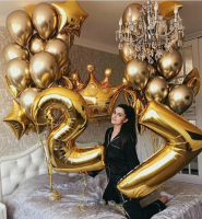 Воздушные шары "Gold 15"