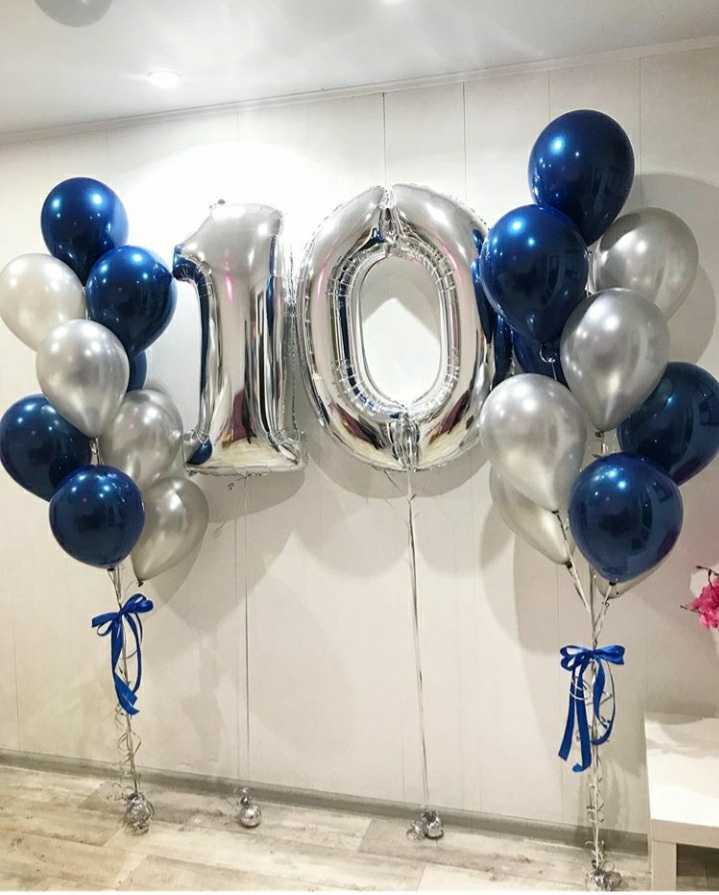 Воздушные шары "Синий 10" Воздушные шары "Синий 10"