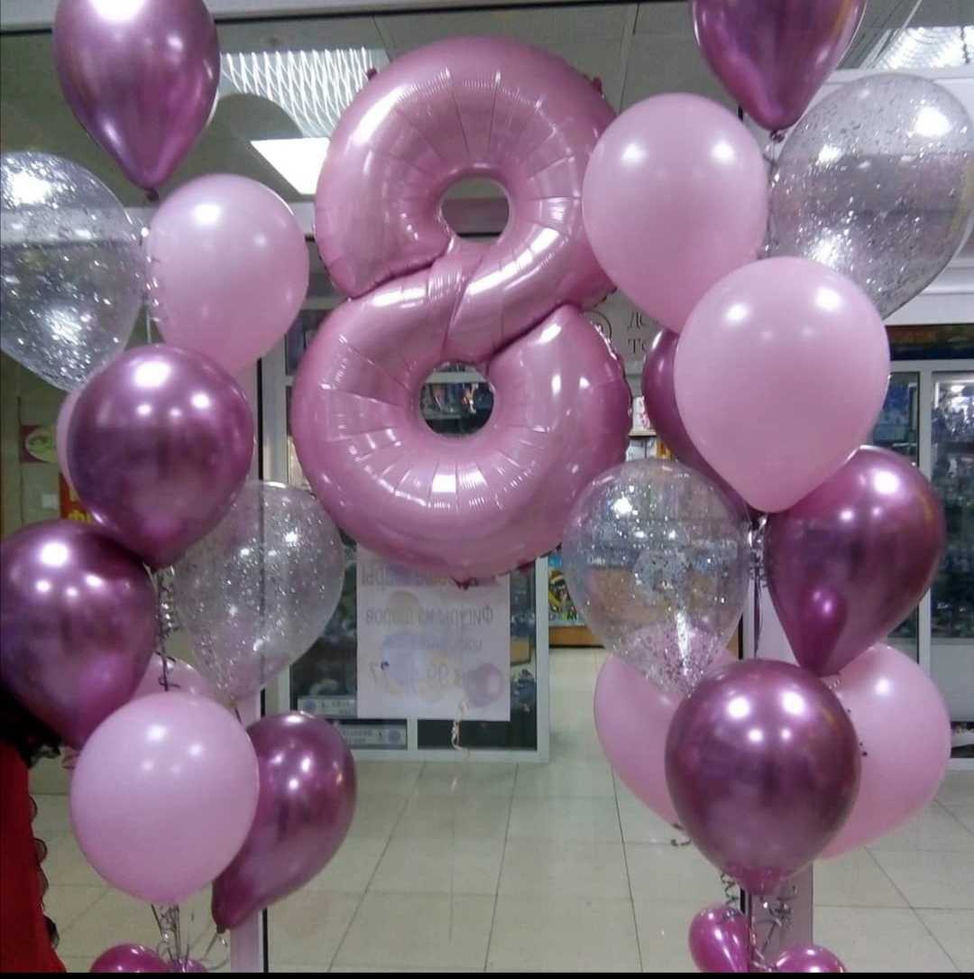 Шары на 8 марта №7 Шары на 8 марта №7