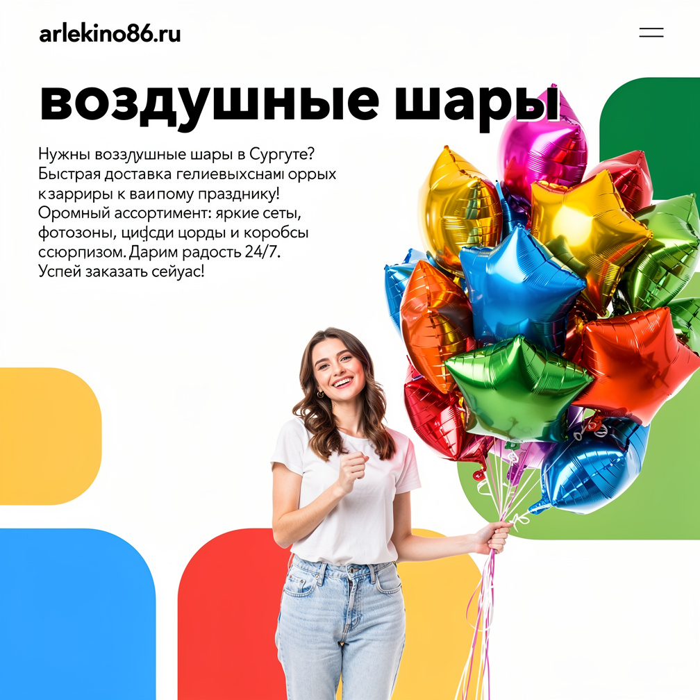 Доставка шаров Сургут